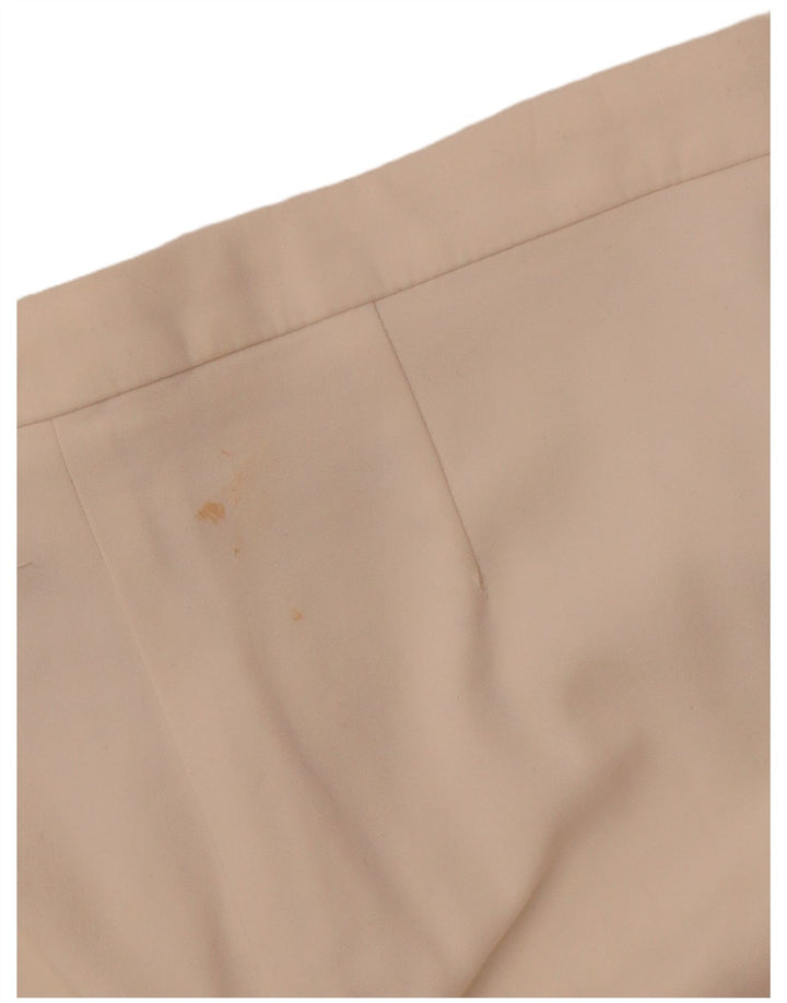 ZARA Womens Slim Casual Trousers Small W26 L25 White
