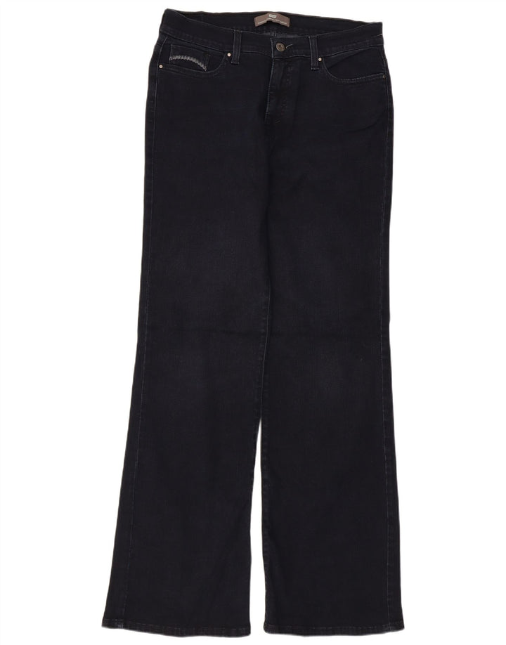 Levi's Womens 512 Perfectly Slimming Bootcut Jeans W32 L32 Navy Blue Cotton