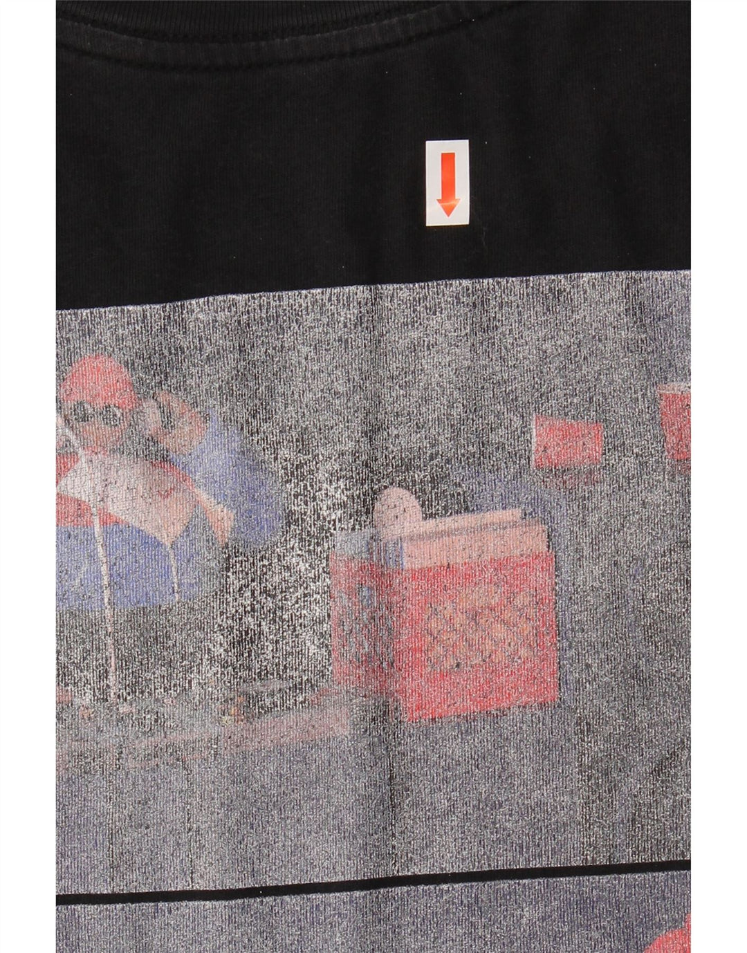 Nike Mens Air Graphic T-Shirt Top Medium Black Cotton