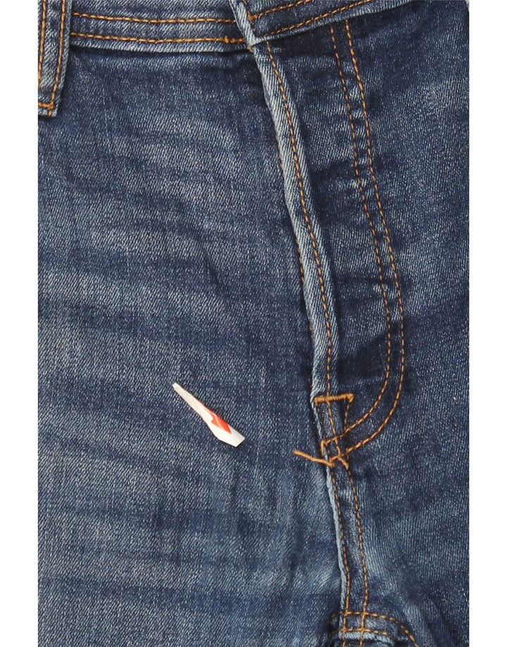 Jack & Jones Mens Slim Jeans W30 L30 Blue Cotton