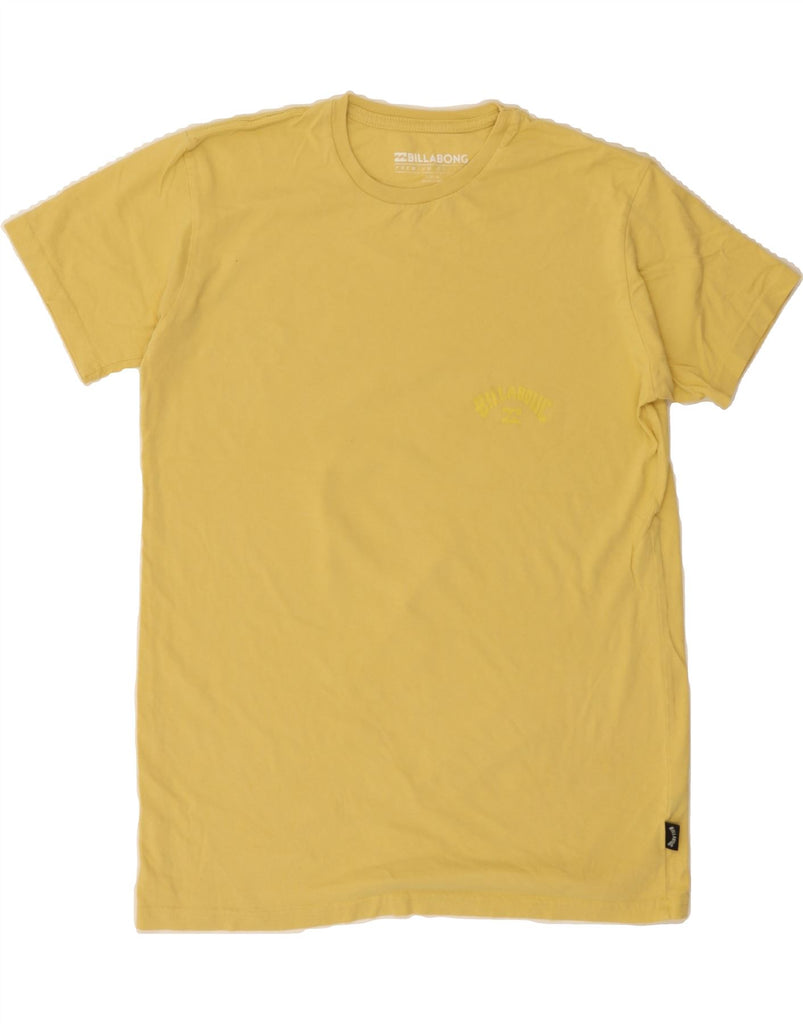 BILLABONG Mens T-Shirt Top XS Yellow Cotton Vintage Billabong and Second-Hand Billabong from Messina Hembry 