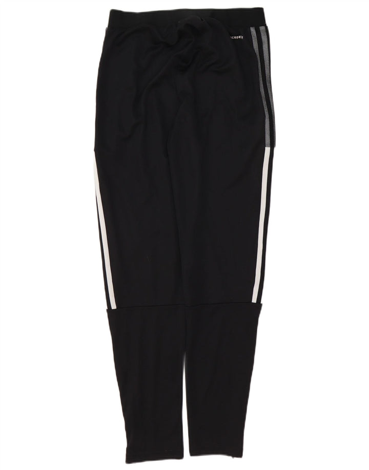 Adidas Womens Aeroready Tracksuit Trousers UK 8 Small Black Polyester