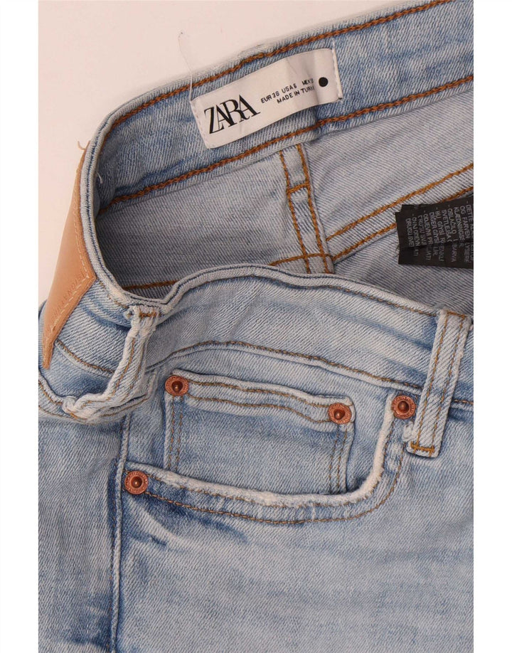 Zara Womens Slim Jeans EU 38 Small W28 L27 Blue Cotton