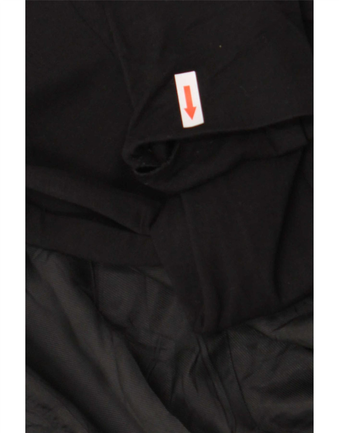 Zara Womens 1 Button Blazer Jacket UK 10 Small Black Viscose