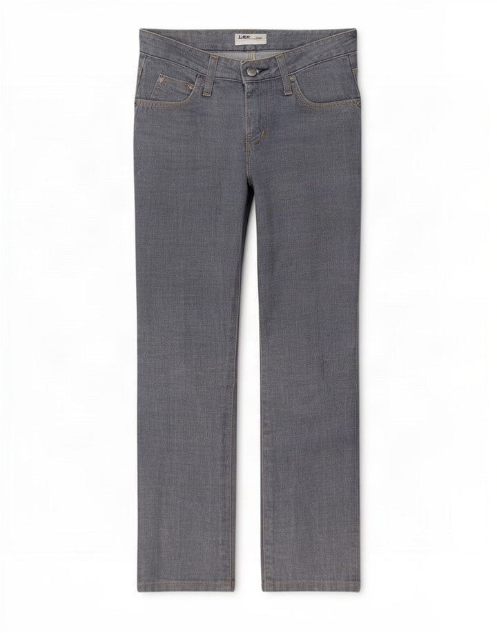 Lee Womens Norma Slim Jeans W27 L27 Blue Cotton