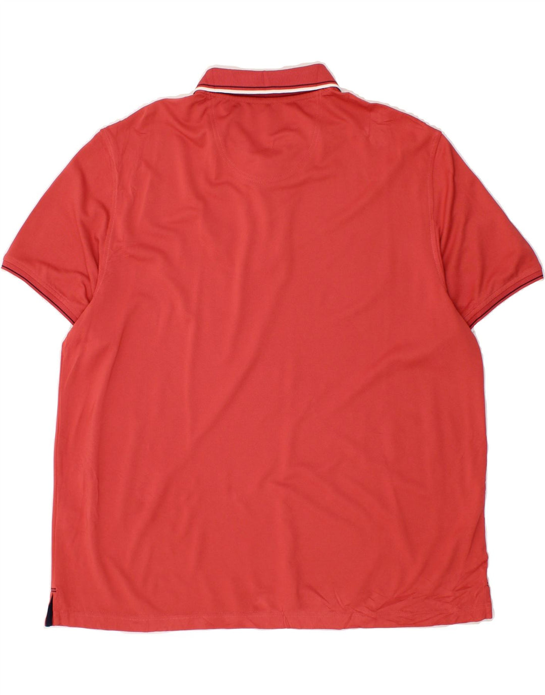 IZOD Mens Stretch Polo Shirt 2XL Red Polyester Vintage Izod and Second-Hand Izod from Messina Hembry 