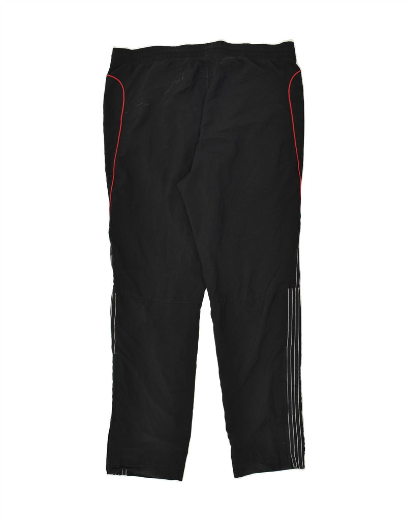 ADIDAS Mens Tracksuit Trousers UK 38/40 Medium Black Polyester | Vintage Adidas | Thrift | Second-Hand Adidas | Used Clothing | Messina Hembry 