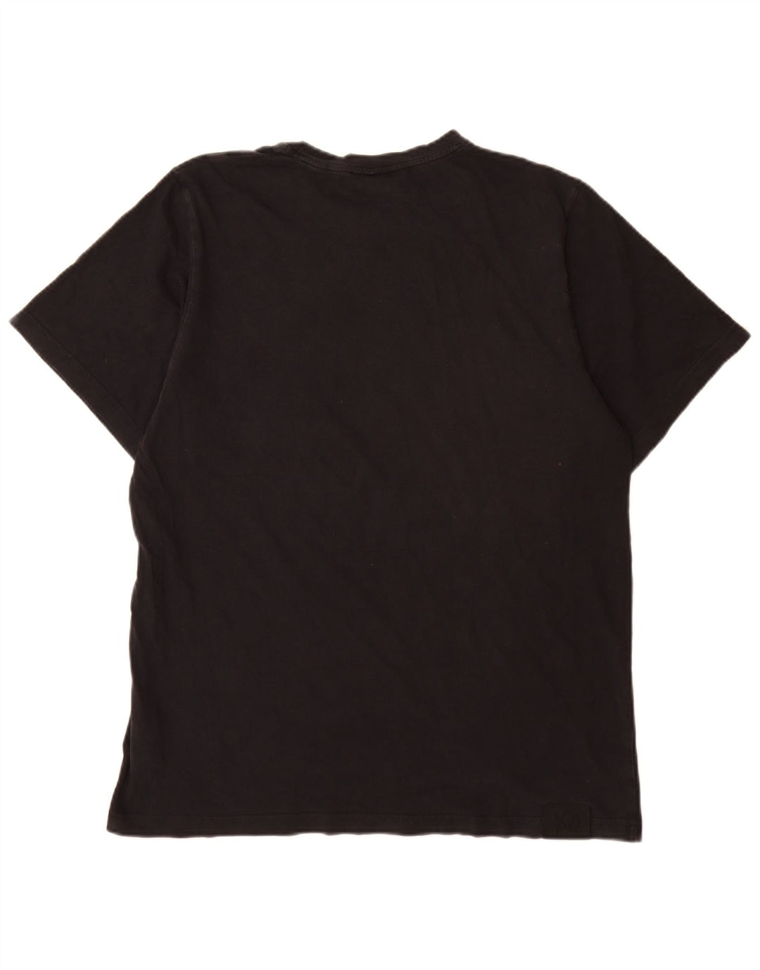 Puma Mens T-Shirt Top Medium Black Cotton