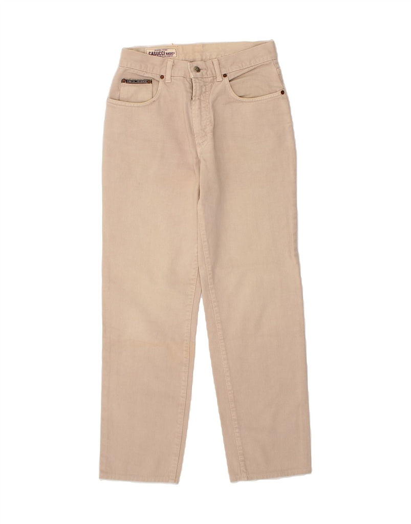 CASSUCI Mens Straight Jeans IT 46 Small W28 L30 Beige Cotton Vintage Cassuci and Second-Hand Cassuci from Messina Hembry 