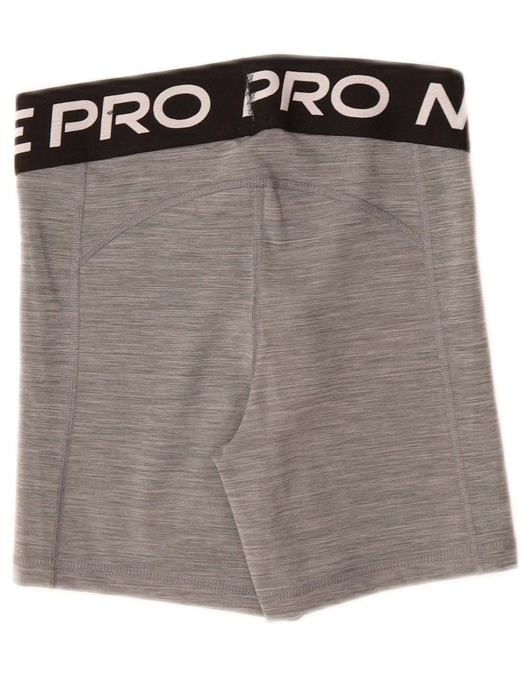 Nike Womens Dri Fit Graphic Sport Shorts UK 10 Small  Grey Flecked