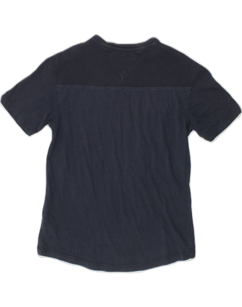 TOMMY HILFIGER Boys T-Shirt Top 7-8 Years Navy Blue Cotton | Vintage Tommy Hilfiger | Thrift | Second-Hand Tommy Hilfiger | Used Clothing | Messina Hembry 