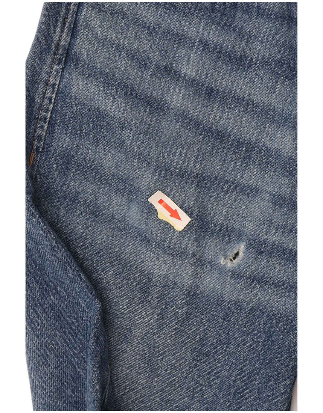 Jack & Jones Womens Mike Straight Jeans W28 L32 Blue Cotton