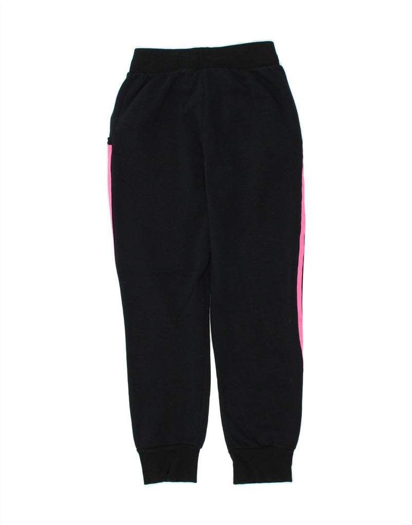 ADIDAS Girls Tracksuit Trousers Joggers 11-12 Years Black Cotton | Vintage Adidas | Thrift | Second-Hand Adidas | Used Clothing | Messina Hembry 