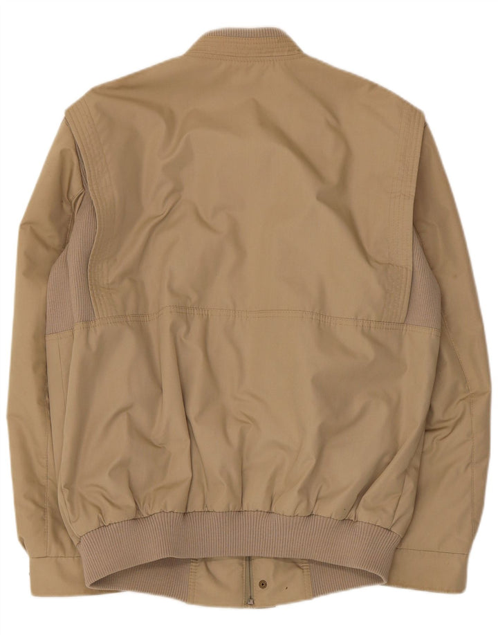 WESTBURY Mens Bomber Jacket EU 48 Medium Beige