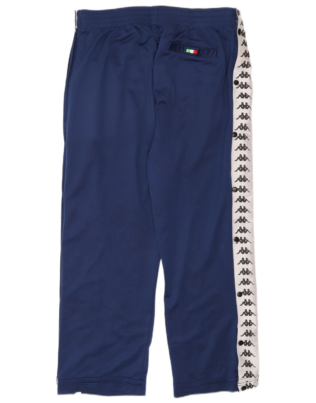 KAPPA Mens Graphic Tracksuit Trousers 2XL  Navy Blue Colourblock Polyester