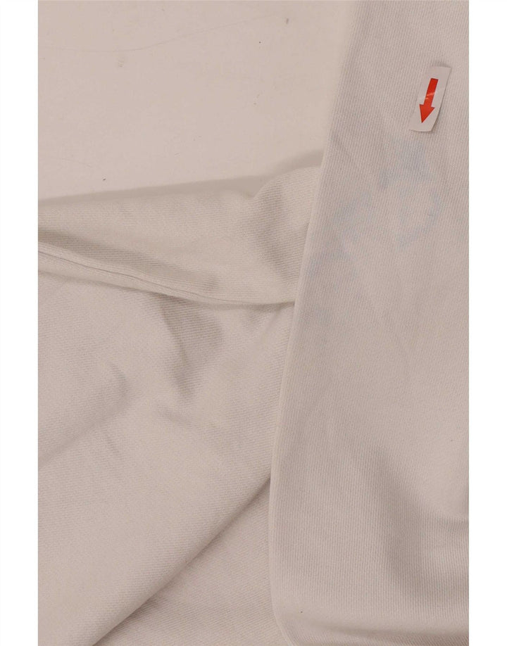 Tommy Hilfiger Mens Sweatshirt Jumper Medium White Cotton
