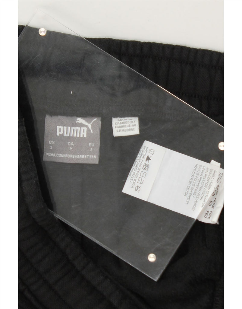 PUMA Mens Graphic Sport Shorts Small  Black Cotton Vintage Puma and Second-Hand Puma from Messina Hembry 