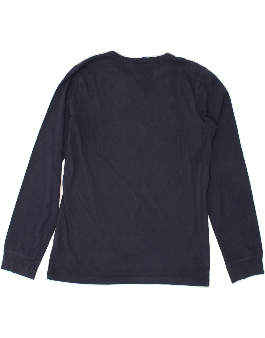 CHAMPION Boys New York Graphic Top Long Sleeve 11-12 Years Large Navy Blue | Vintage Champion | Thrift | Second-Hand Champion | Used Clothing | Messina Hembry 