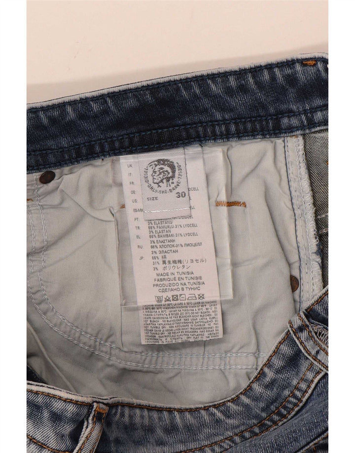 Diesel Mens Slim Jeans W30 L31 Blue Cotton