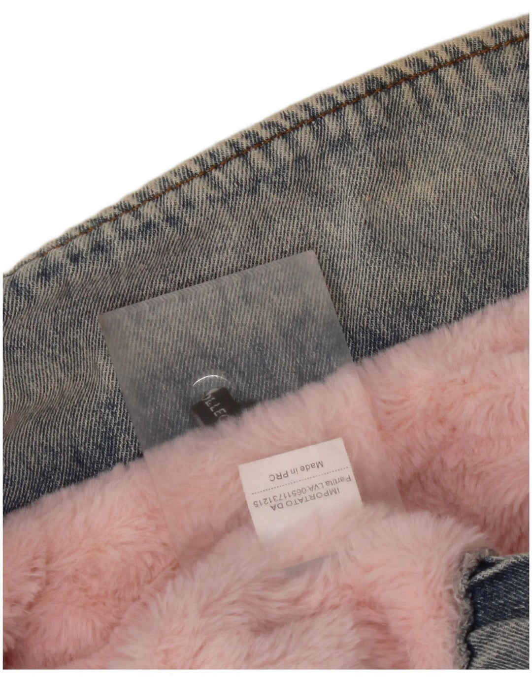 NEW COLLECTION Womens Oversized 3/4 Sleeve Denim Jacket UK 10 Small Blue