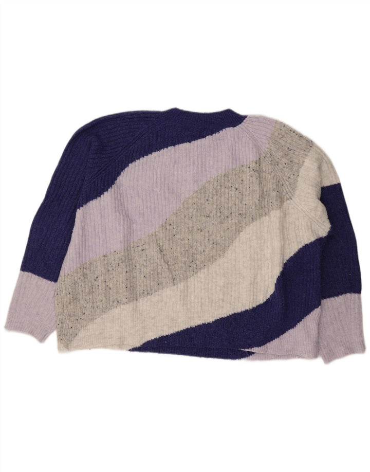 Marks & Spencer Womens Crew Neck Jumper Sweater UK 18 XL Multicoloured