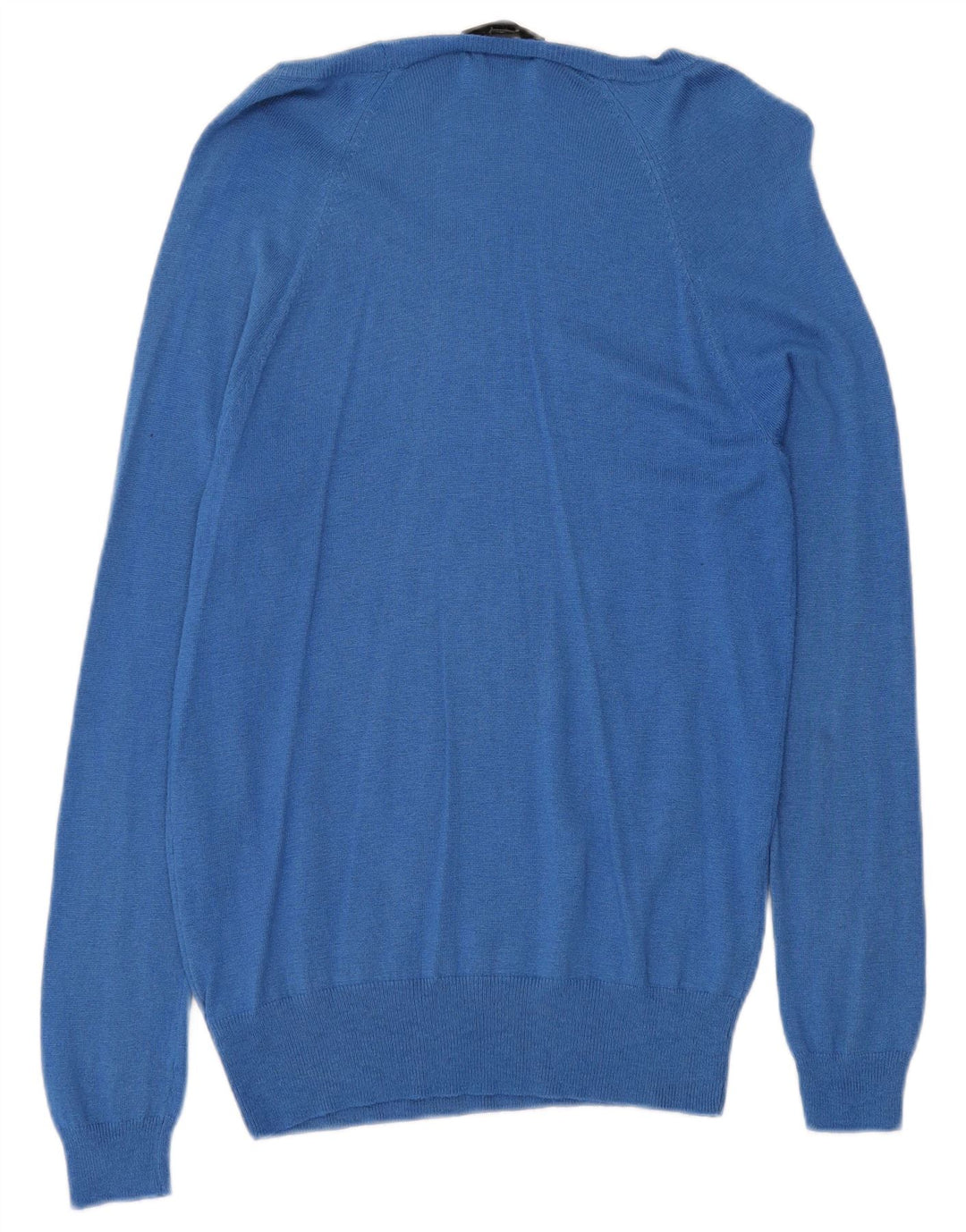 MOSSIMO Womens Boat Neck Jumper Sweater UK 14 Large Blue Nylon