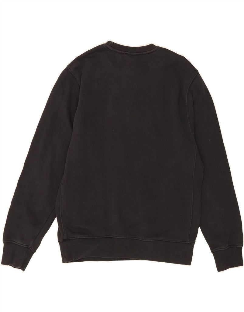 NIKE Womens Oversized Graphic Sweatshirt Jumper UK 10 Small Black Cotton Vintage Nike and Second-Hand Nike from Messina Hembry 