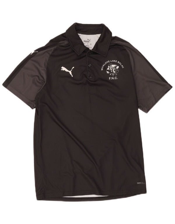 Puma Mens Wickliffe-Lake Bolac FNC Polo Shirt Medium Black Sports