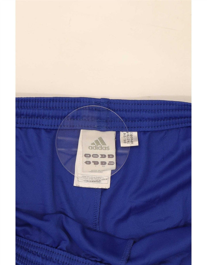 Adidas Mens Climalite Sport Shorts Large Blue Polyester