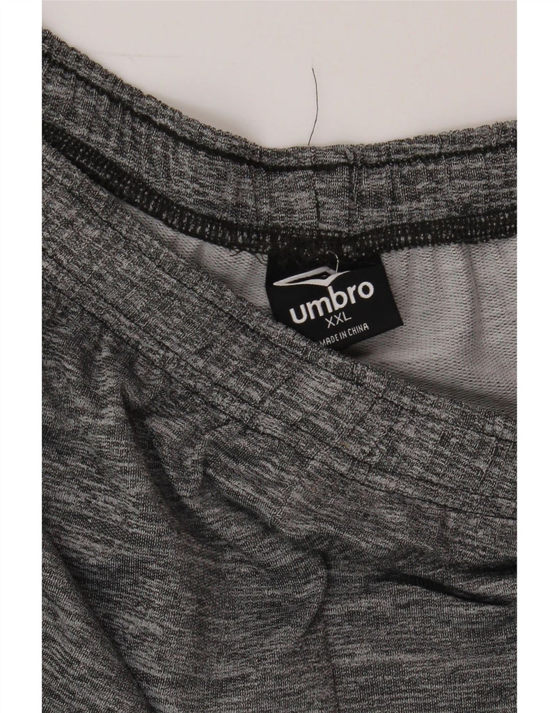 UMBRO Mens Tracksuit Trousers 2XL  Grey Polyester Vintage Umbro and Second-Hand Umbro from Messina Hembry 