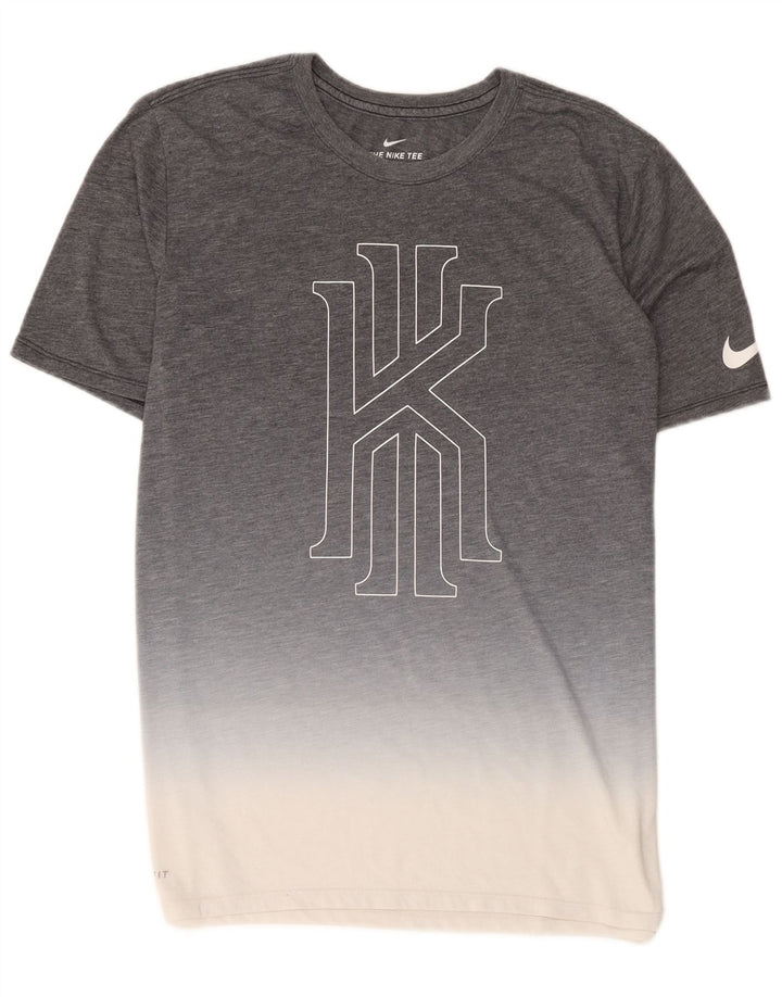 Nike Mens Graphic T-Shirt Top Large Grey Tie Dye