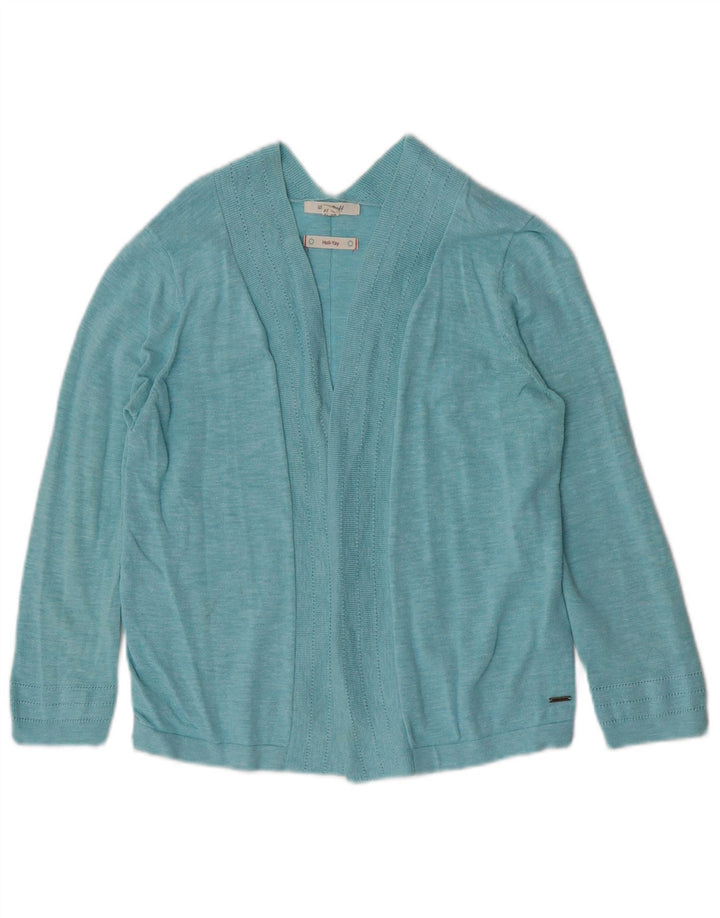 White Stuff Womens Bolero Jumper UK 10 Small Green Cotton