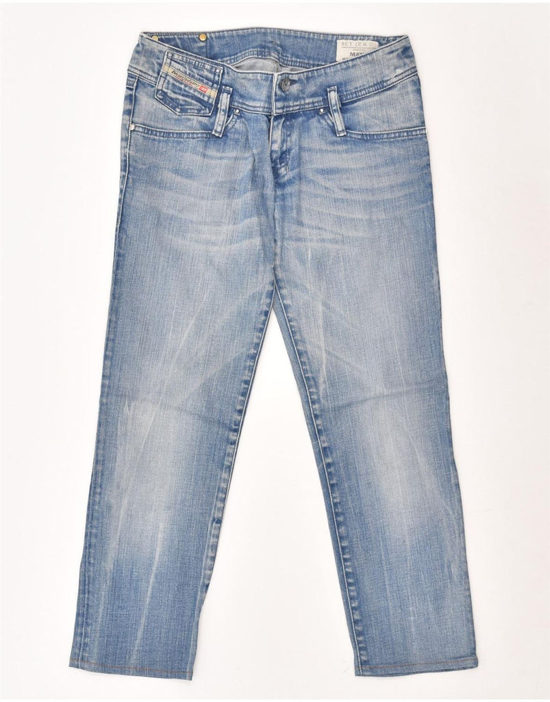 DIESEL Womens Matic Straight Jeans W27 L24 Blue Cotton | Vintage Diesel | Thrift | Second-Hand Diesel | Used Clothing | Messina Hembry 