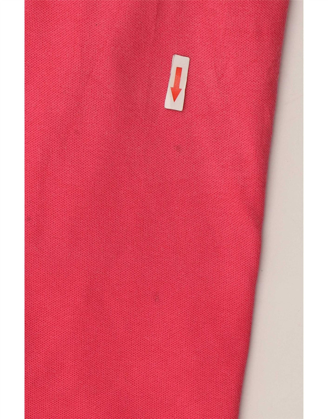 Fila Mens Polo Shirt Large Pink Cotton