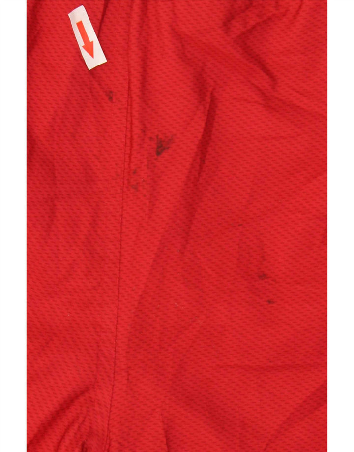 Nike Mens Graphic Swimming Shorts Medium  Red Colourblock Polyester