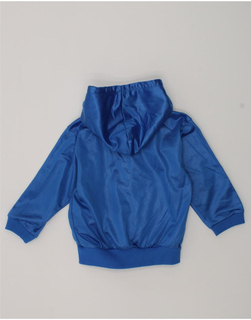 ADIDAS Baby Boys Zip Hoodie Sweater 18-24 Months Blue Polyester | Vintage Adidas | Thrift | Second-Hand Adidas | Used Clothing | Messina Hembry 