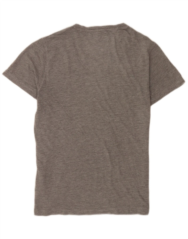 Tommy Hilfiger Mens T-Shirt Top Medium Grey Flecked Cotton