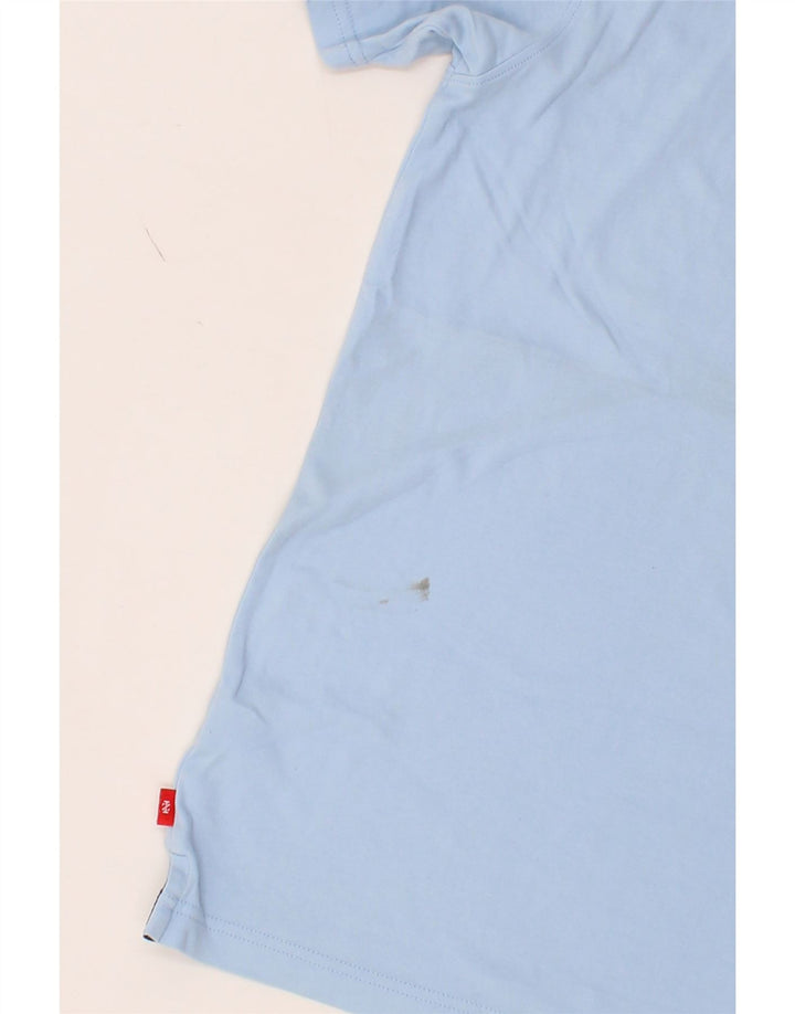 IZOD Mens Polo Shirt XL Blue Cotton Vintage Izod and Second-Hand Izod from Messina Hembry 