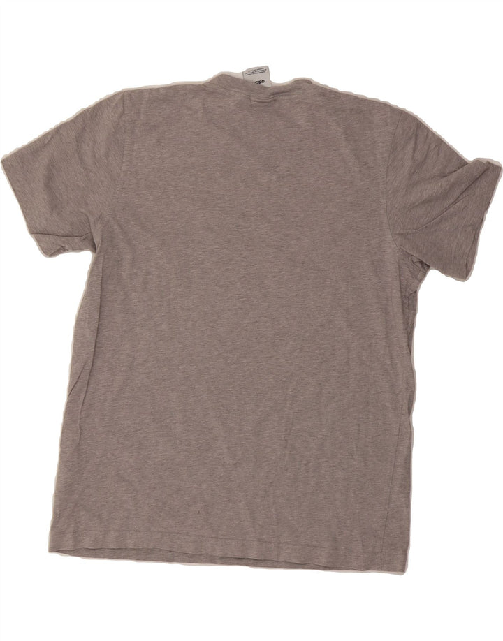 ADIDAS Mens Graphic T-Shirt Top Medium Grey Cotton Vintage Adidas and Second-Hand Adidas from Messina Hembry 