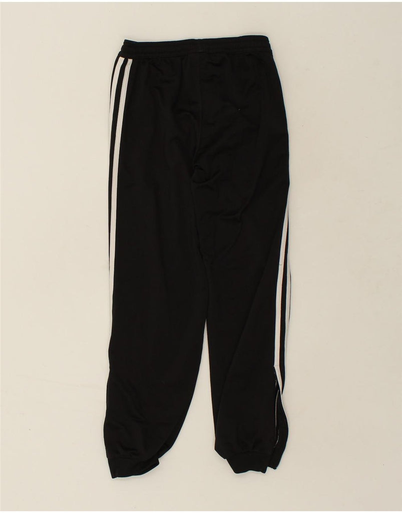 ADIDAS Boys Juventus Graphic Tracksuit Trousers Joggers 9-10 Years Black | Vintage Adidas | Thrift | Second-Hand Adidas | Used Clothing | Messina Hembry 