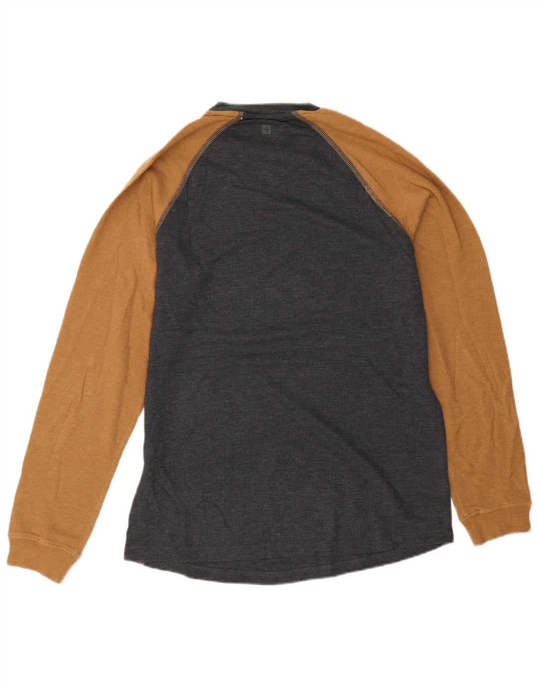 Mountain Warehouse Mens Top Long Sleeve Medium Grey Colourblock Cotton