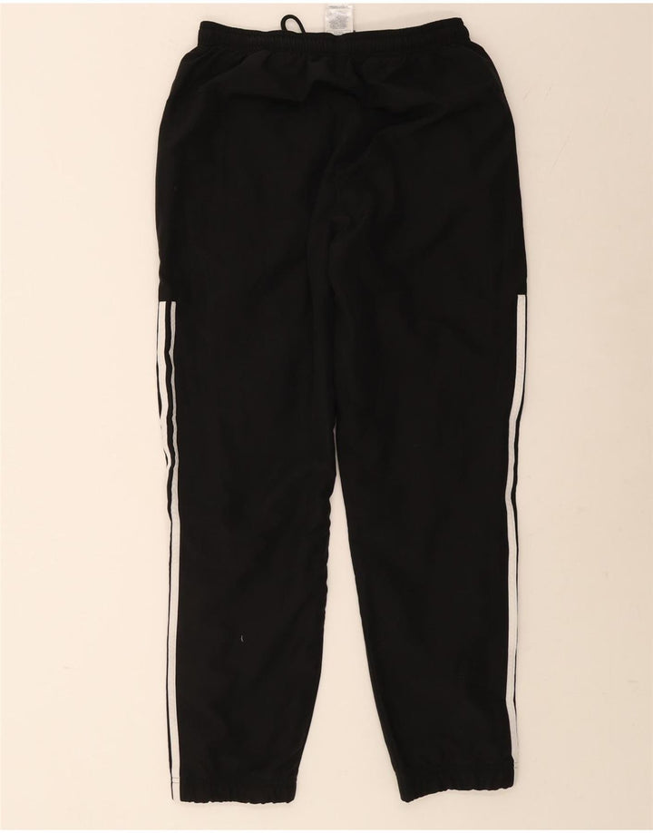 ADIDAS Mens Tracksuit Trousers Joggers Medium Black Polyester