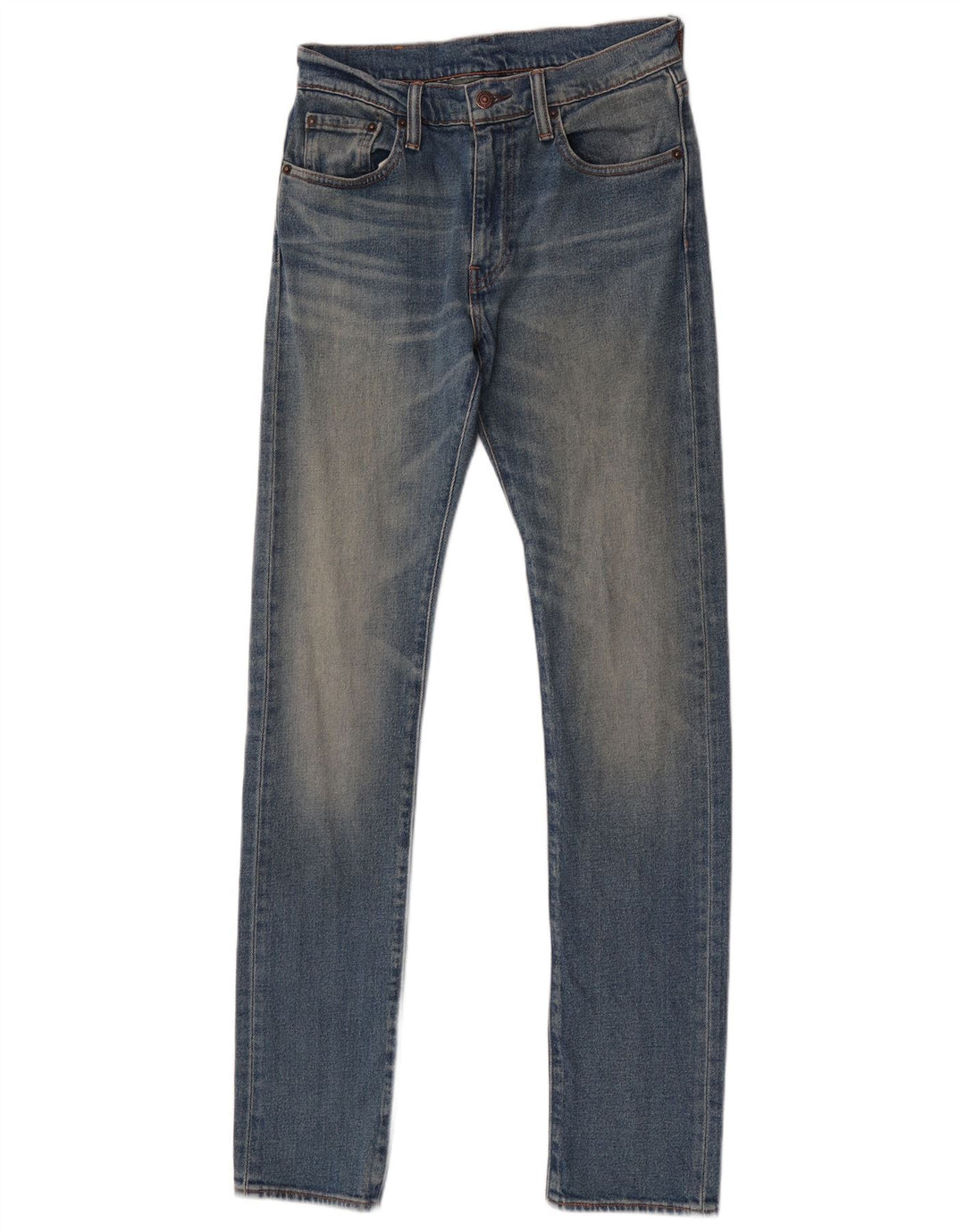 Levi's Womens 505 Skinny Jeans  W29 L34 Blue Cotton