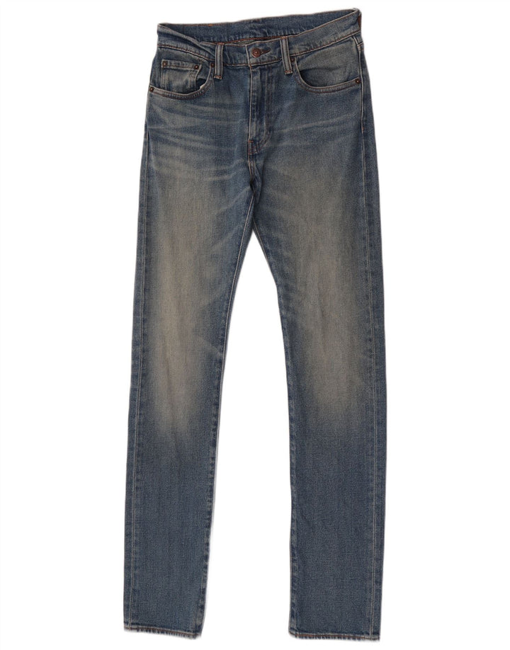Levi's Womens 505 Skinny Jeans  W29 L34 Blue Cotton