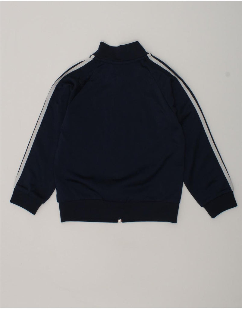 ADIDAS Boys Tracksuit Top Jacket 2-3 Years Navy Blue Colourblock Polyester | Vintage Adidas | Thrift | Second-Hand Adidas | Used Clothing | Messina Hembry 