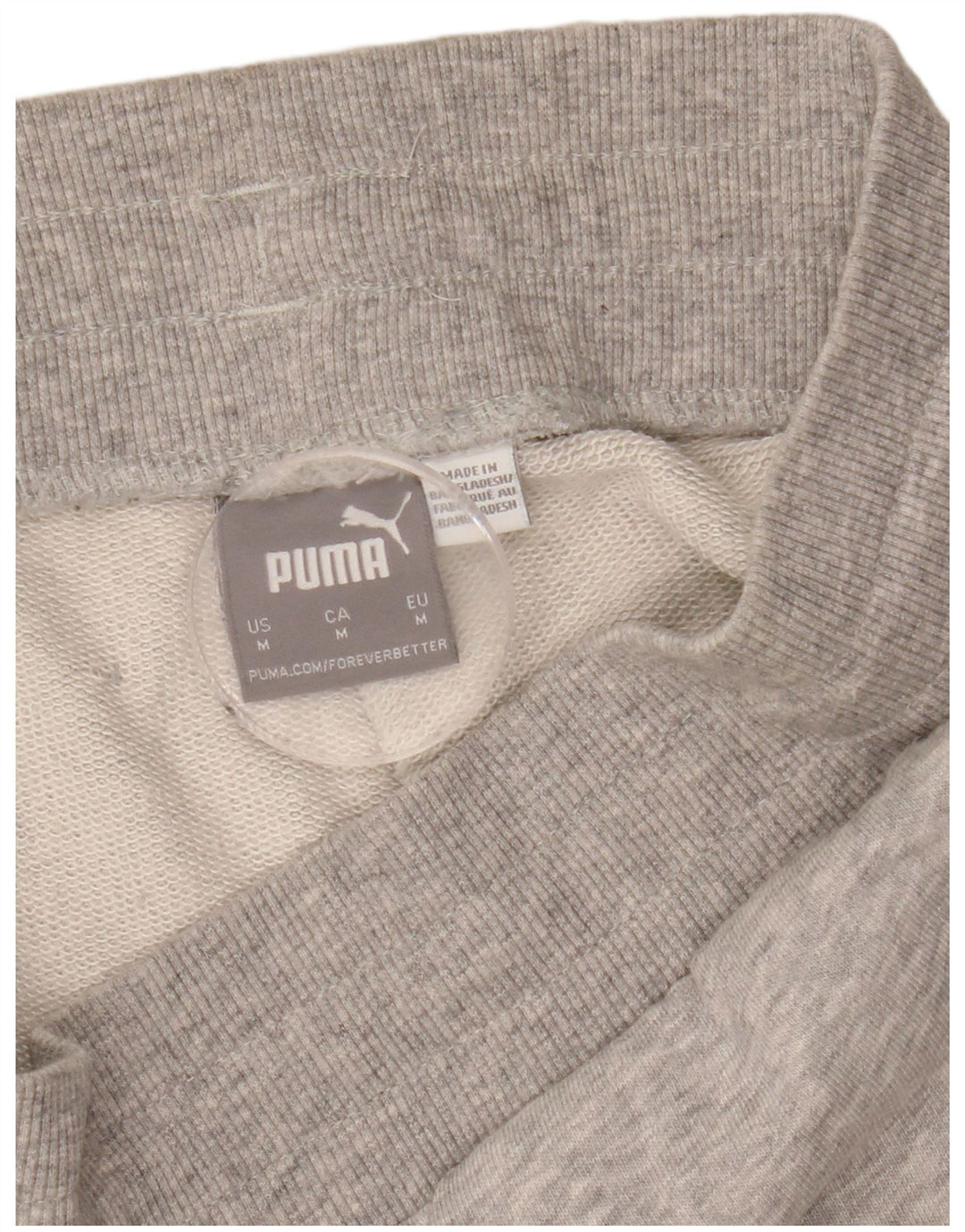 PUMA Mens Graphic Tracksuit Trousers Joggers Medium  Grey