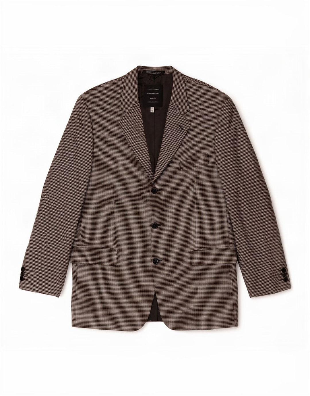 Marks & Spencer Mens St. Michael Blazer Jacket UK 42 Large Grey Check