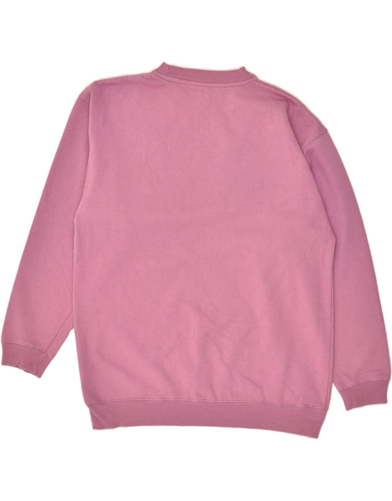 COTTON TRADERS Mens Sweatshirt Jumper Medium Pink Cotton | Vintage Cotton Traders | Thrift | Second-Hand Cotton Traders | Used Clothing | Messina Hembry 