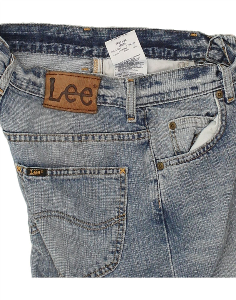 LEE Mens Denver Bootcut Jeans W30 L34 Blue Cotton | Vintage Lee | Thrift | Second-Hand Lee | Used Clothing | Messina Hembry 