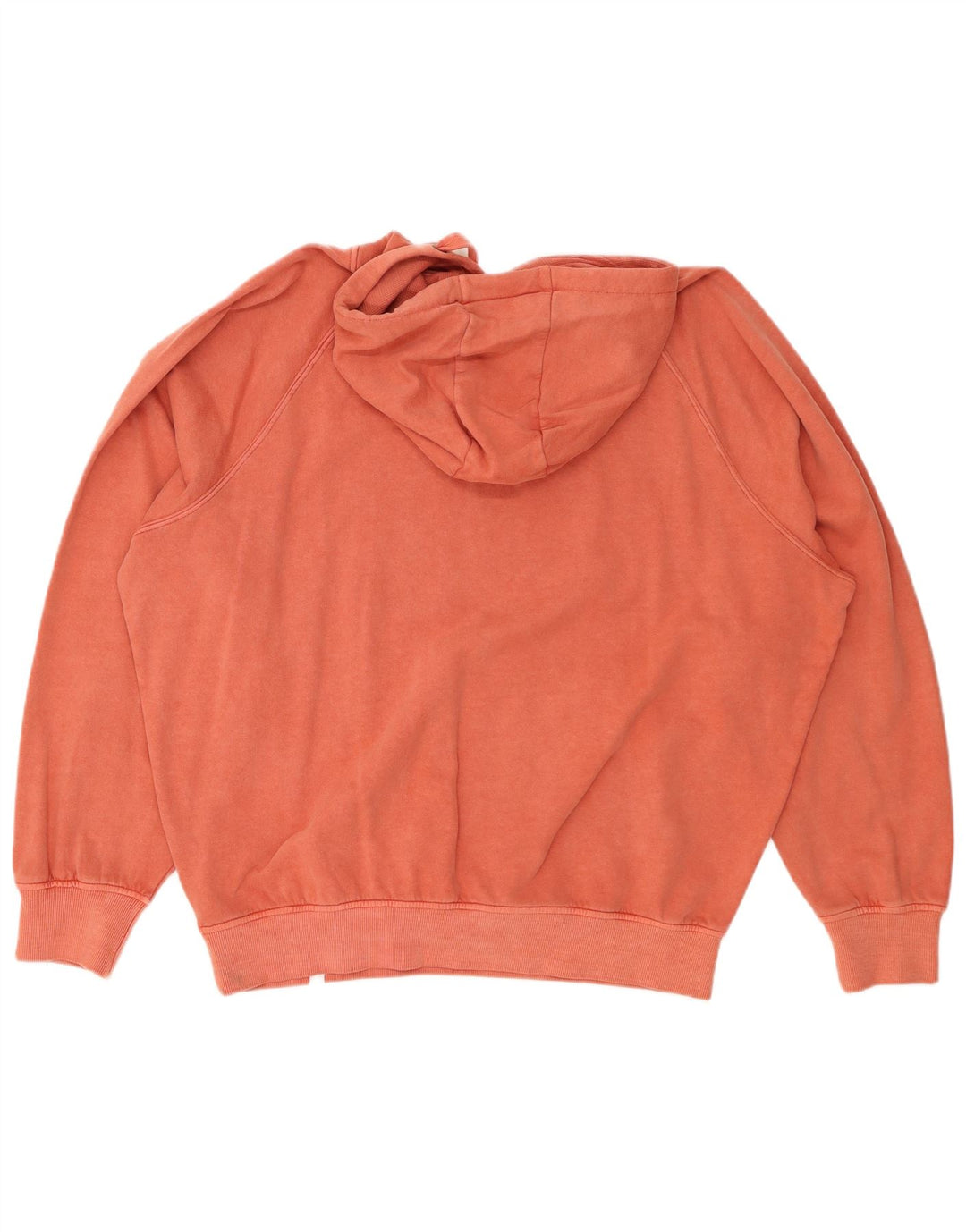 ANIMAL Womens Graphic Oversized Hoodie Jumper UK 14 Large Pink Cotton